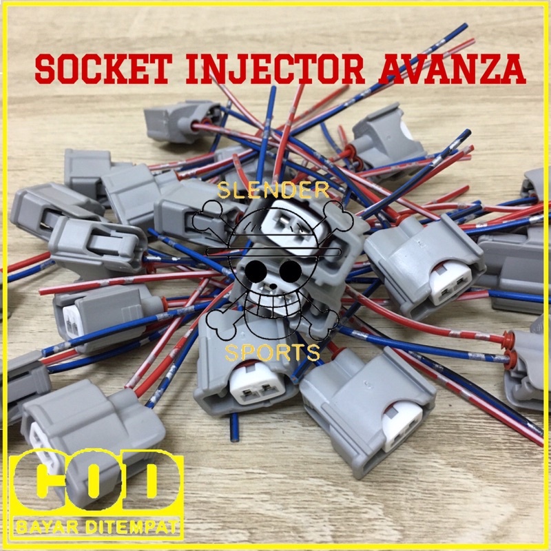 SOCKET NOZZLE INJECTOR AVANZA - SOKET INJEKTOR XENIA / RUSH / TERIOS / INNOVA / YARIS / VIOS