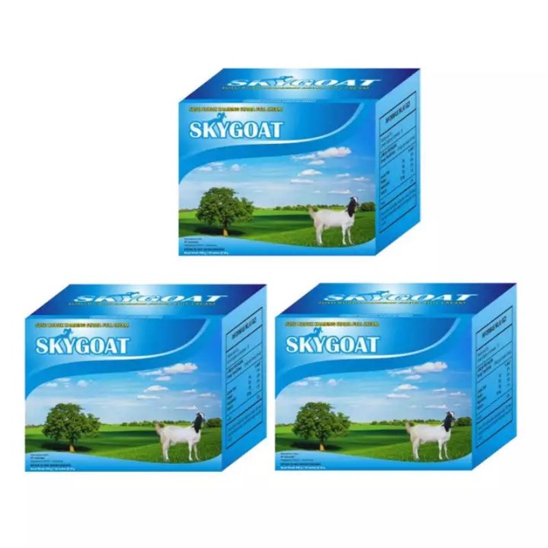 

Susu Kambing Etawa Bubuk Original SKYGOAT 1 Box isi 10 Sachet