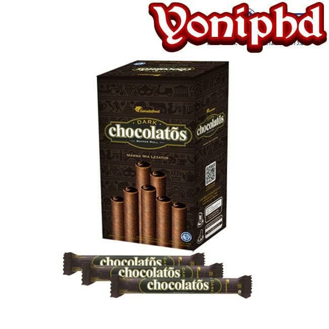 

chcocolatos dark wafer roll isi 20 pcs