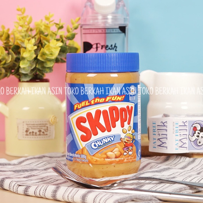 

SELAI- SKIPPY CHUNKY PEANUT BUTTER 500GR / SELAI KACANG -SELAI.