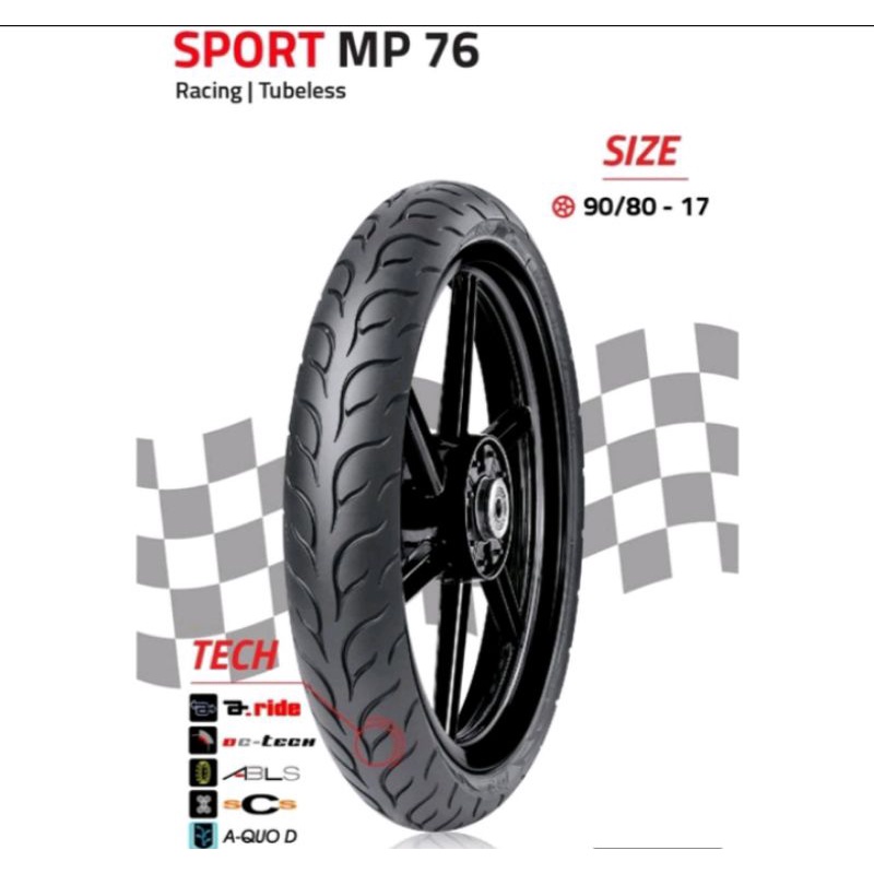 Ban FDR Mp 76 dan ban FDR Mp 57 90/80-17