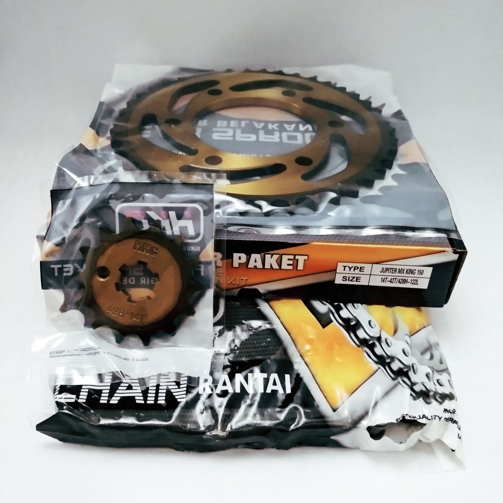 Jupiter-MX-King-150 / Gear Paket (Drive Chain Kit) / 128+
