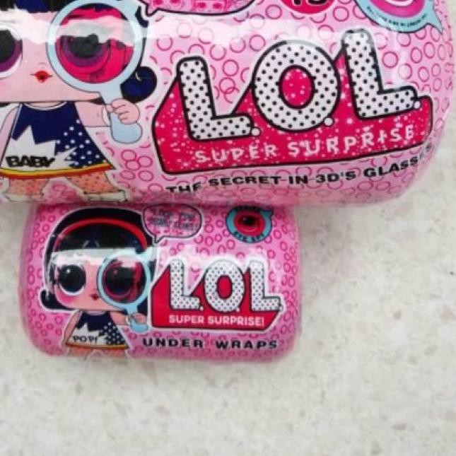 Ω MURAH dan GROSIR LOL SUPRISE KAPSUL UNDERWRAPS SERIES EYE SPY UKURAN JUMBO ™