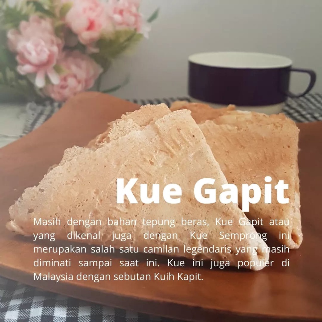 

Kue Gapit/ Oleh Oleh / Bandung / Camilan