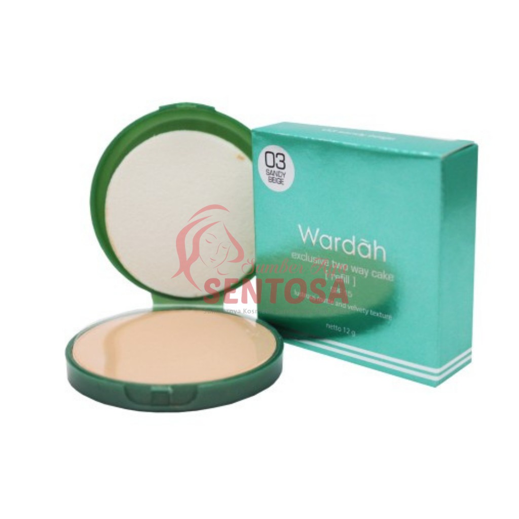 WARDAH EXCLUSIVE TWO WAY CAKE (REFILL)