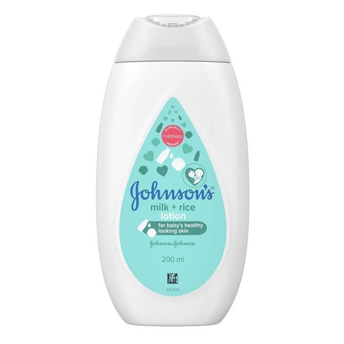 JOHNSON'S Baby Milk + Rice Body Lotion 200ml