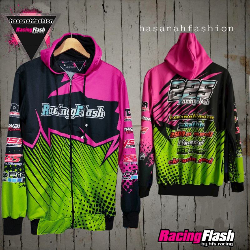 jaket racing flash/jaket racing/jaket racing start/jaket racing terbaru/jaket balap printing-biru ping  FLASH