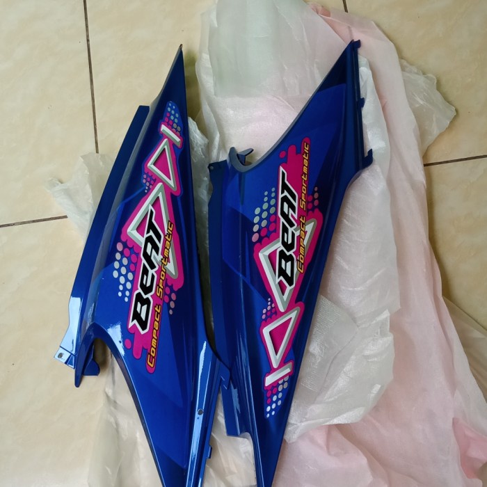 body motor beat.. Body belakang Beat karbu biru