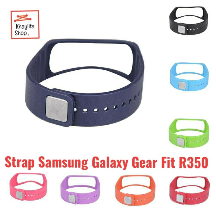 Ready Stok - Strap Samsung Galaxy Gear Fit 1 R350 Strap Silicon Samsung Gear Fit 1