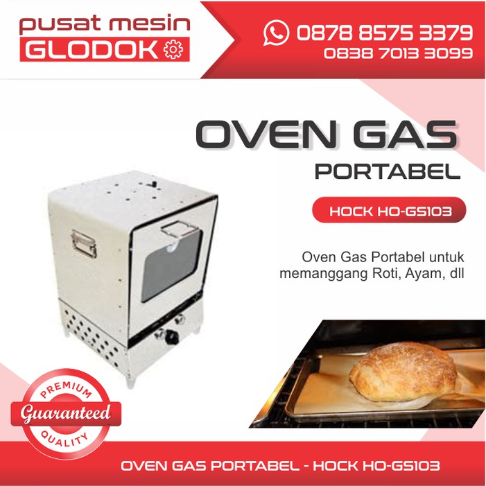 HOCK OVEN GAS PORTABLE / OVEN HOCK HO-GS103 (STAINLESS)