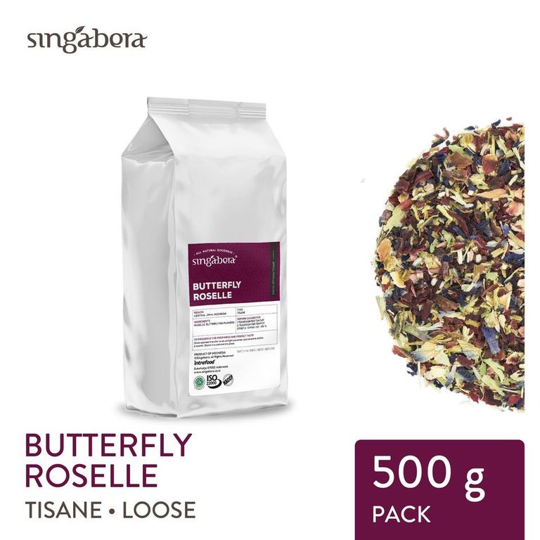 

Singabera Butterfly Roselle - Herbal Infusion - 500g
