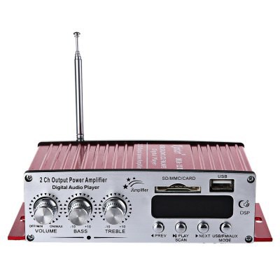 Import Terbaru Kinter MA - 120 12V HiFi Audio Amplifier Support FM SD USB Input