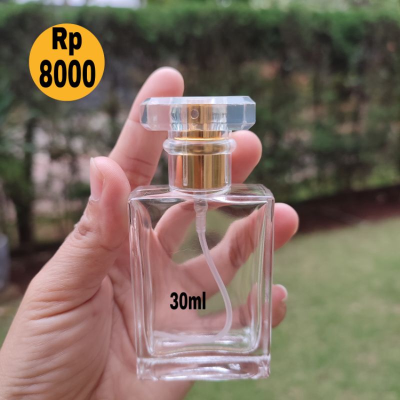 Jual Botol Parfum Ml Botol Parfume Botol Kaca Bening Spray Botol Refill Kemasan Parfum