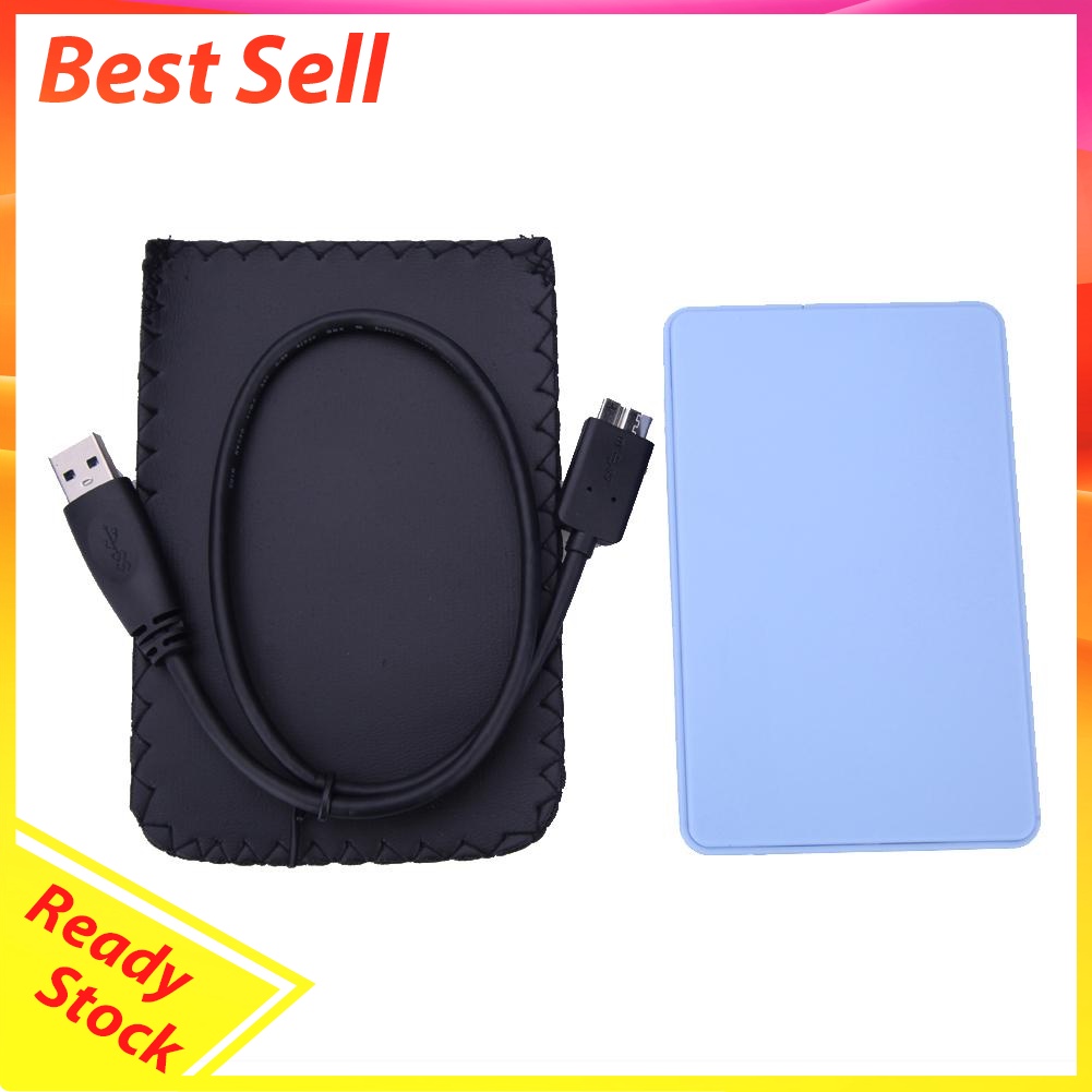 2.5in USB 3.0 SATA Hd Box HDD Hard Drive External Enclosure Case