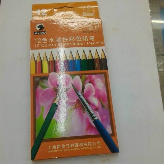 

Pensil watercolor 12warna