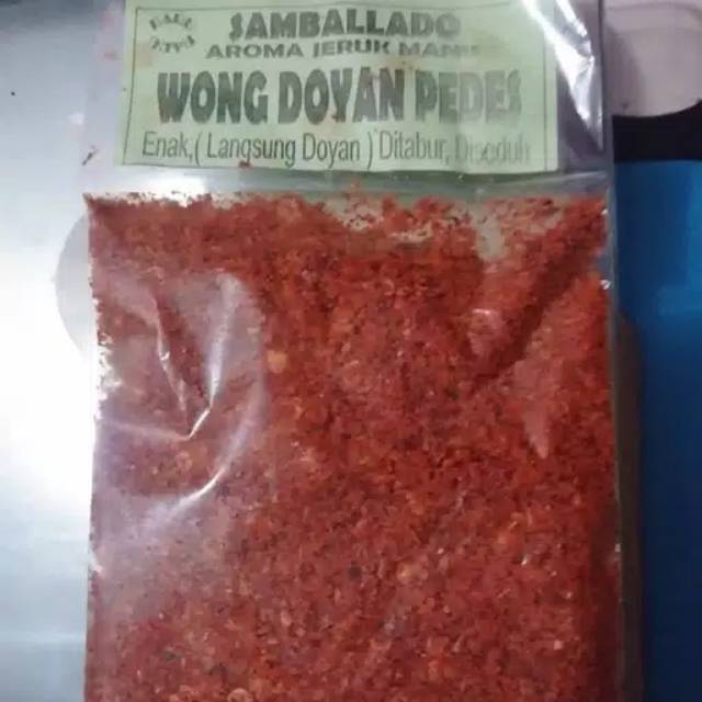 

cabe bubuk daun jeruk sambal pletok Bandung wangi termurah pedas asin jeruk enak tidak pahit