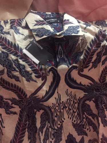 Maginot Kemeja Batik Pria Nandana-ls Lengan Panjang