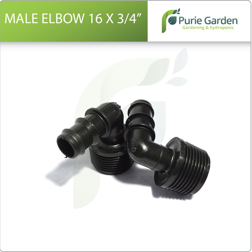 Male Elbow D. 16 x 3per4 Irritec