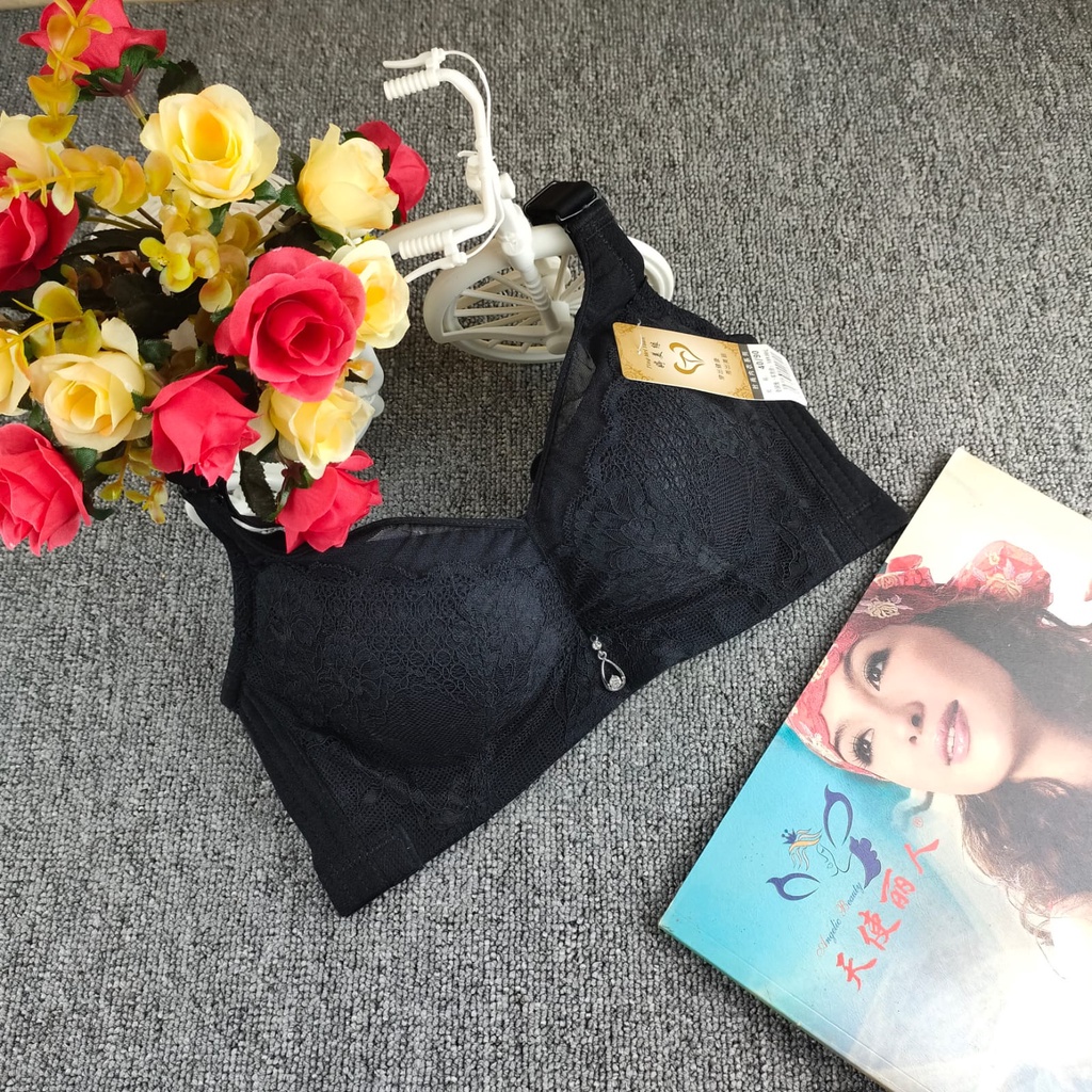 BRA WANITA BW- 1906 IMPORT ADA KAWAT BUSA SUPER TEBAL SIZE 34-40