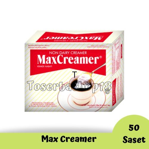 

Bahan Baking / Bahan Pokok / Max Creamer (50 sachet)