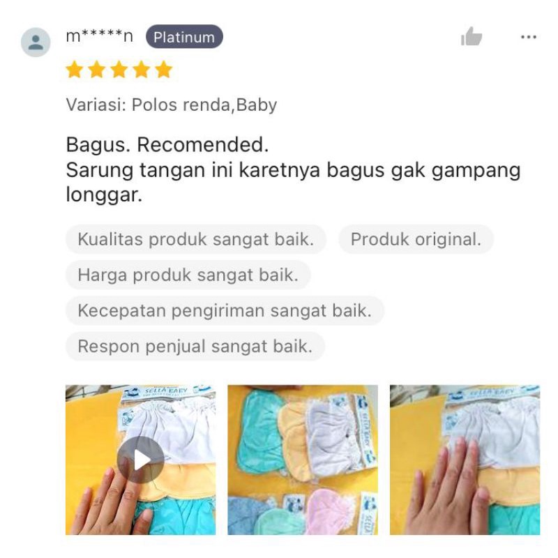 1/2 Lusin (isi 6 pasang) Sarung tangan dan kaki bayi newborn| Sarung tangan baby newborn | Kaos kaki bayi dan sarung tangan bayi | Sarung tangan bayi polos | Sarung tangan bayi set