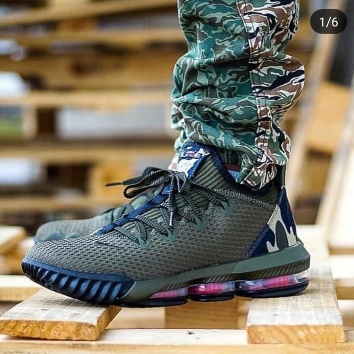 lebron 16 army green