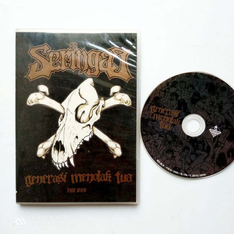 DVD Seringai album generasi menolak tua