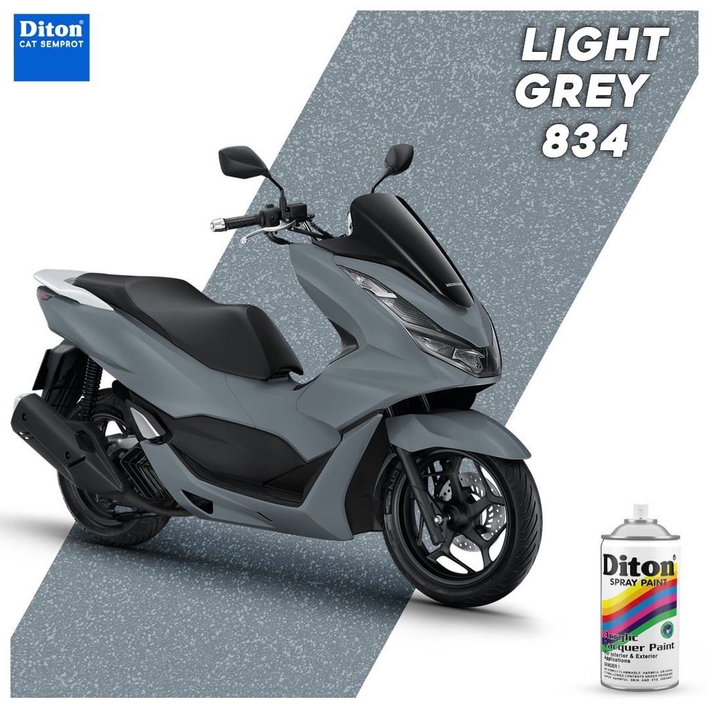 Cat Semprot Diton - Light Grey 834