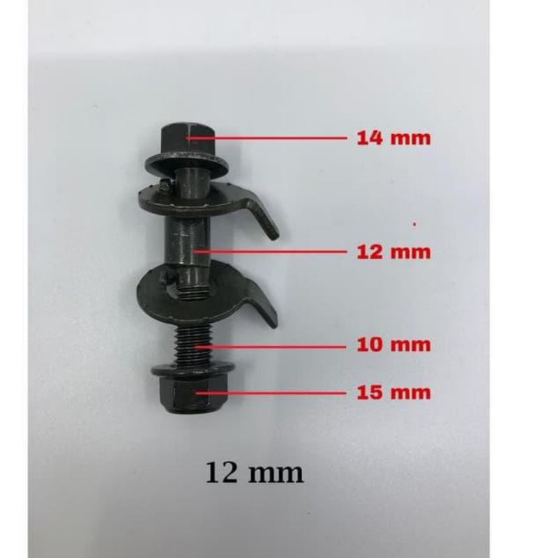 Baut Chamber Camber Baut Spooring ukuran 12 MM