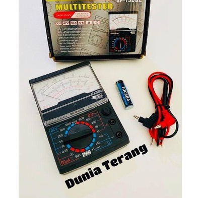 Multitester TOYOSAKI SP15DBZ - Multi Tester SP-15DBZ Multimeter Multi Meter Avo Meter Avometer