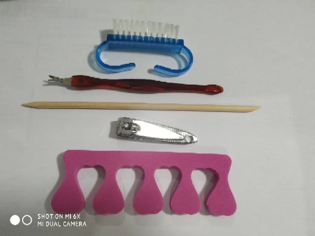 8Pcs / Set Alat Kikir Kuku Bentuk Naga untuk Manicure 941#