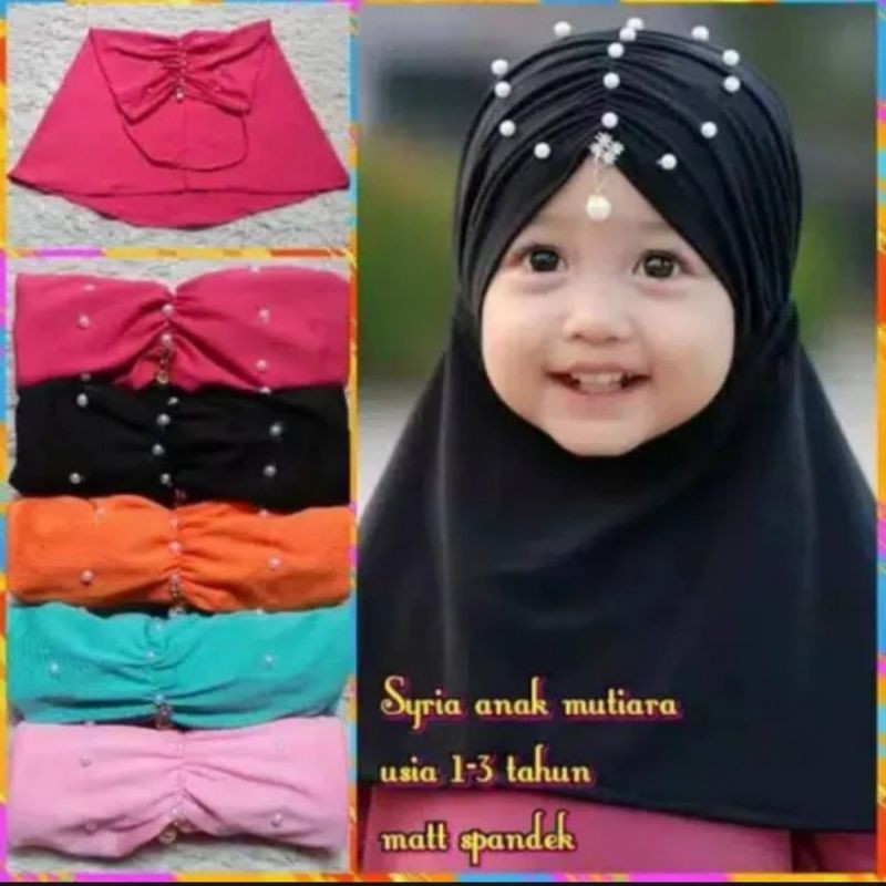 Hijab Anak Hindian / Jilbab nyaman lucu murah kualitas PREMIUM