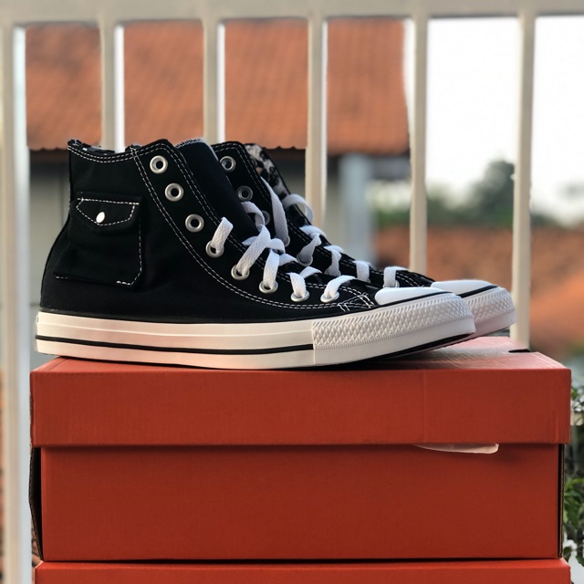 Converse Ctas Hi pocket Black/white