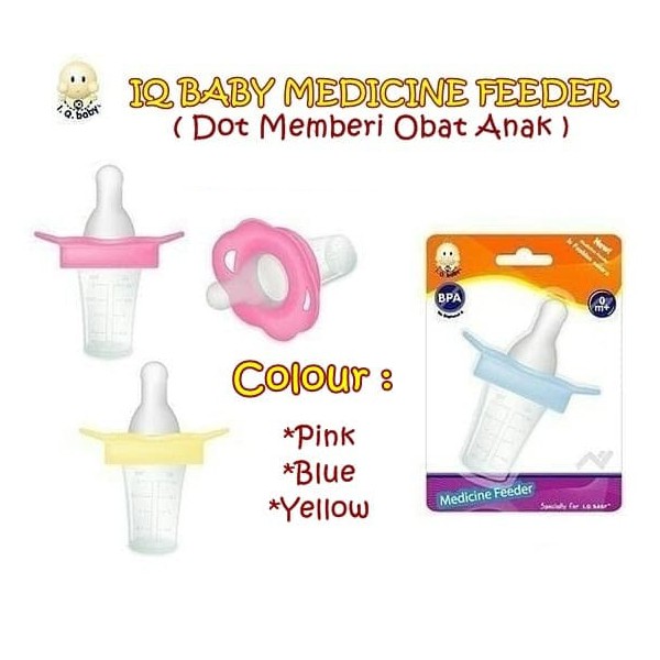 IQ Baby Medicine Feeder - Dot Tempat Minum Obat Bayi