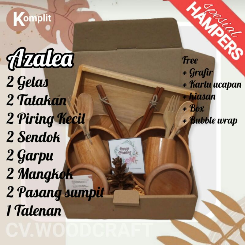 

HAMPERS COUPLE AZALEA SET / Kado Pernikahan / Hampers Lebaran / Hampers Wedding / Hadiah / Parcel Idul Fitri