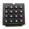 keypad timbul 4x4 warna hitam timbul ukuran 6.5 cm x 6.5 cm