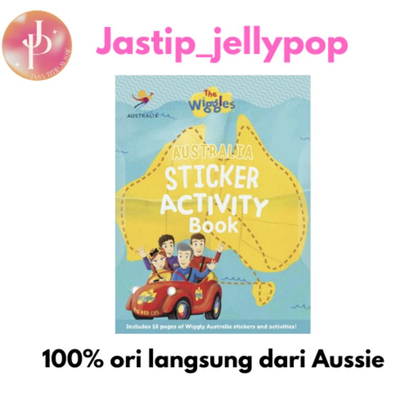 

The wiggles australia sticker book buku stiker anak