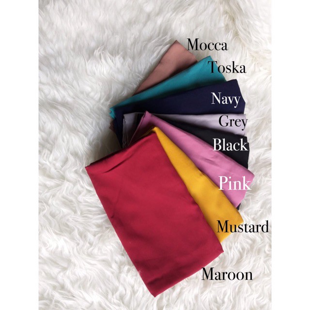 [FLASH SALE]  (1KG=9PCS) ISAURA HIJAB JILBAB INSTANT  Fashion wanita / Baju Muslim