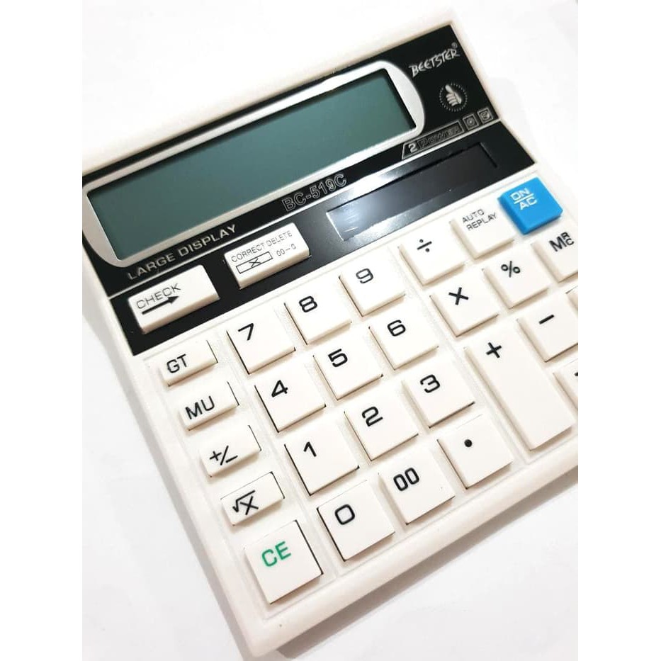 

Best Seller Kalkulator Beetster BC-519C / 12 Digit Calculator Digital Elektronik Elegan