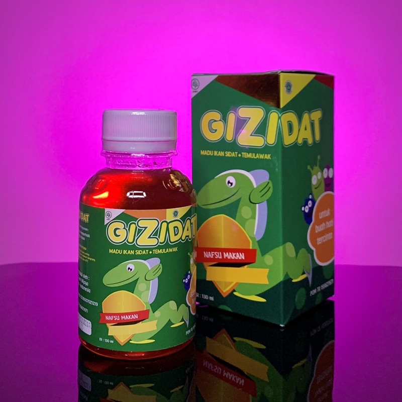 Gizidat vitamin penambah nafsu makan anak  ( expired date : 12/2024 )