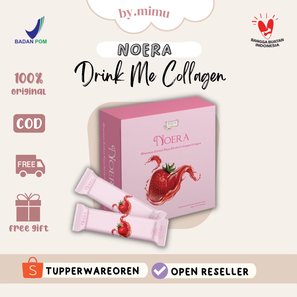 (READY FREE MASKER)  Noera Collagen Drink BPOM / Drink Me Collagen Noera