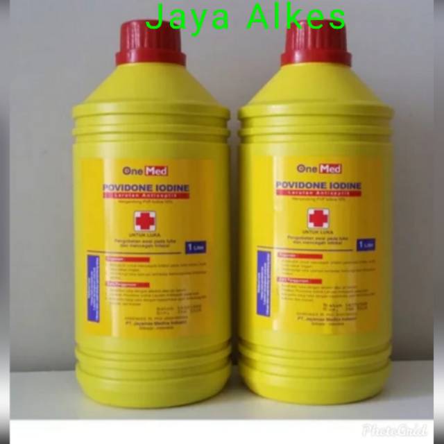 Povidone Iodine 1 Liter Obat Luka Betadine