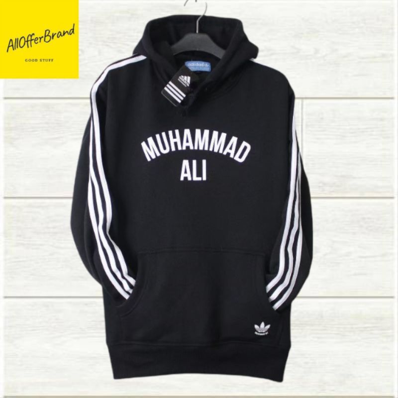 Hoodie Jaket Sweater Adidas Muhammad Ali