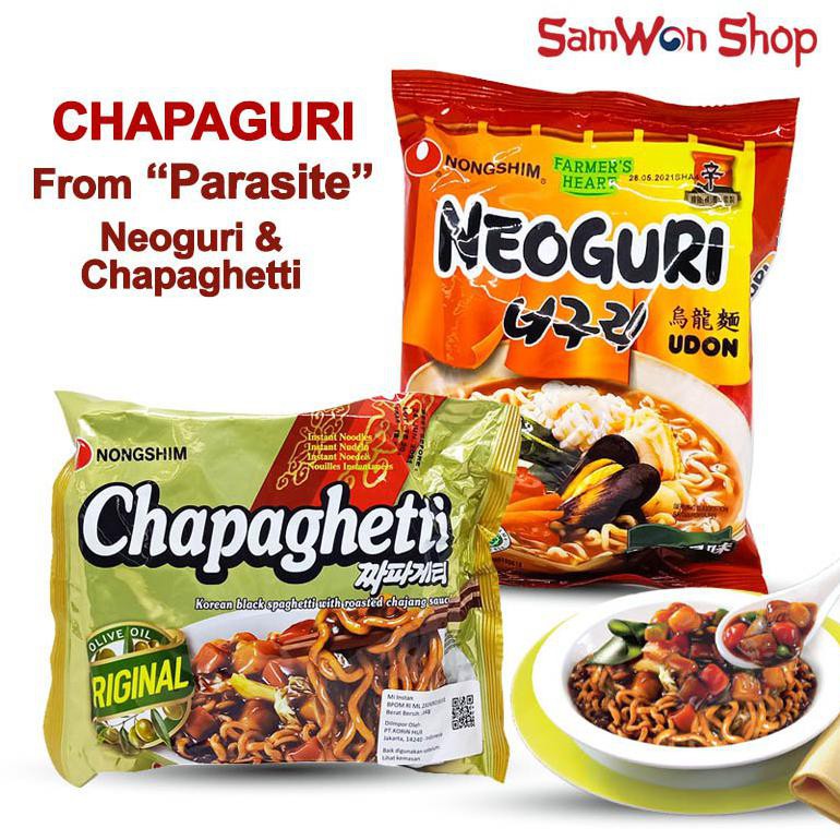 

New Produk Chapaguri Ramdon (Chapaghetti & Neoguri) / Mie Instant Paket Parasite