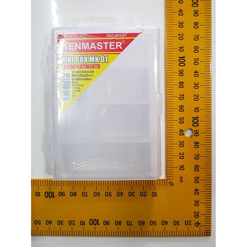 RAK KOMPONEN MINI TEMPAT SIMPAN BOX 6 Pcs KENMASTER