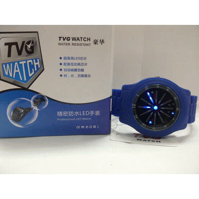 JAM TANGAN ORIGINAL TVG &quot;ANALOG LED&quot;