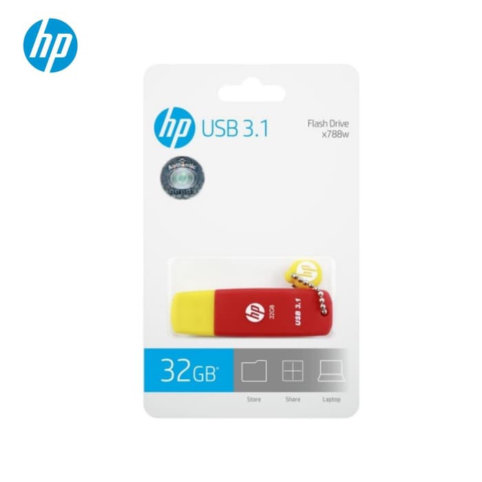 HP X788W USB 3.1 Gen1 32GB Flash Drive Flash Disk HP OTG USB Type-A 32GB FlashDisk