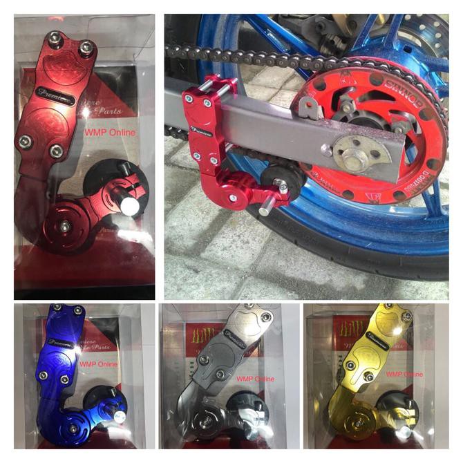 Stabilizer Roll Rantai Vixion CNC / Tensioner Roll Rantai