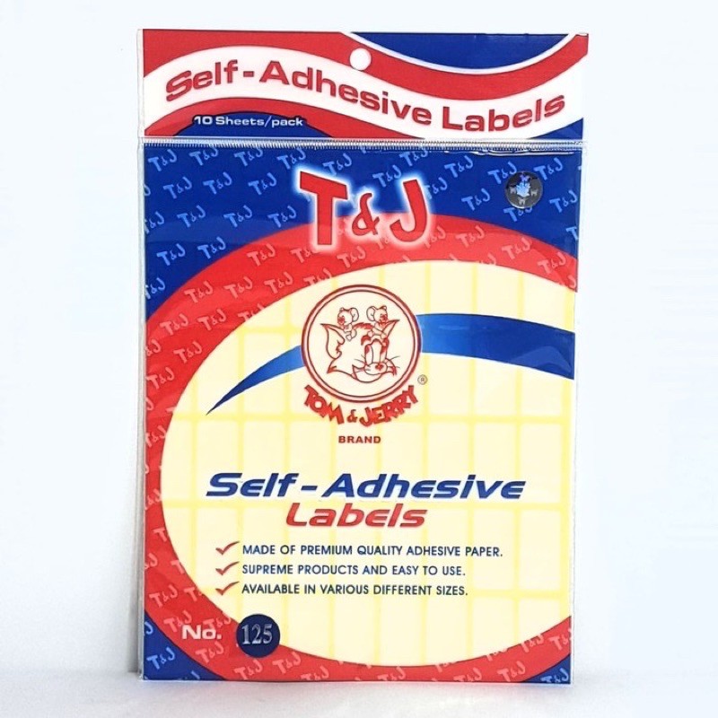 

label tom and jerry no 125