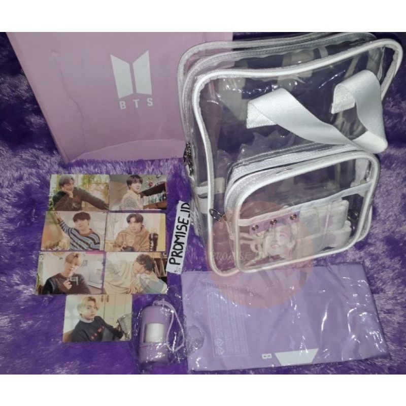 [READY]SHARING MERCH BOX 7 BTS | Clear Bag | PC